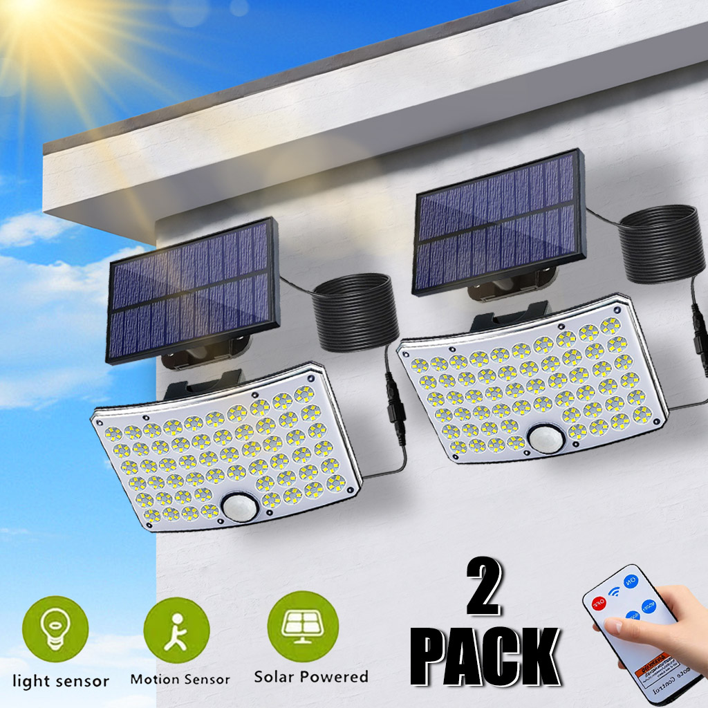 Smart Garden Smart Fence - 2PCS 280 LED Solar Outdoor Lights,
