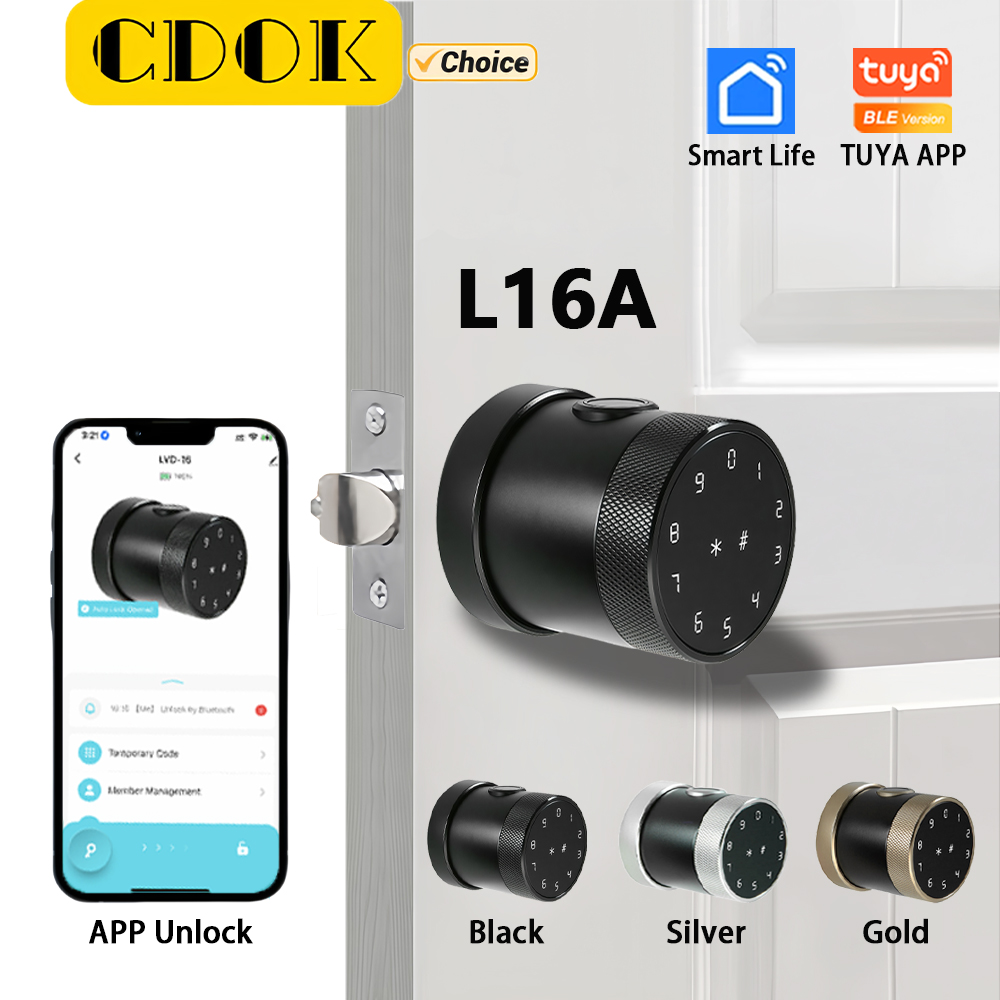 Smart Garden Door Lock - CDOK L16A Tuya Bluetooth Smart lock,