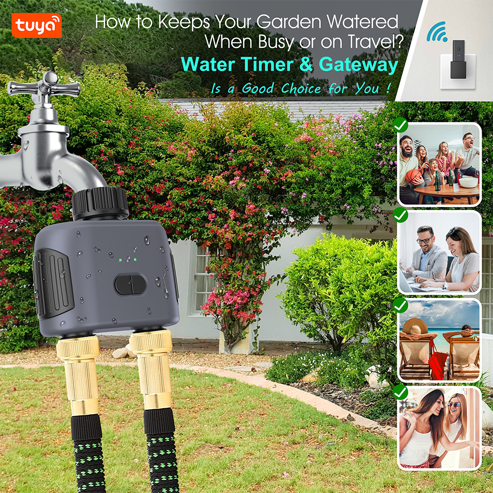 Smart Garden Tools - Tuya Zigbee/Bluetooth Water Timer Controller Valve