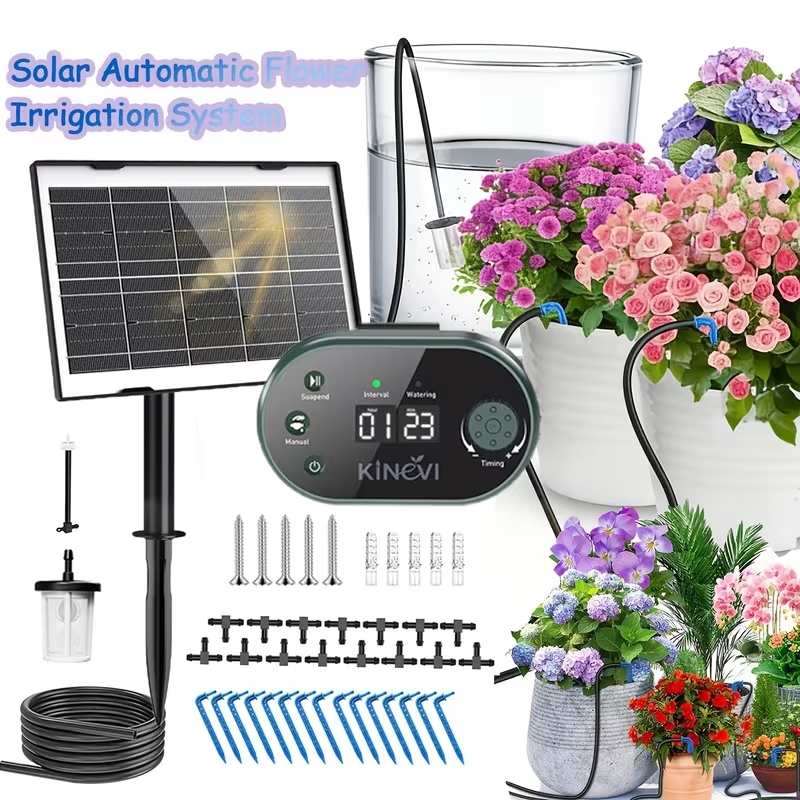 Smart Garden Kitchen - Solar Irrigation System Automatic Watering System
