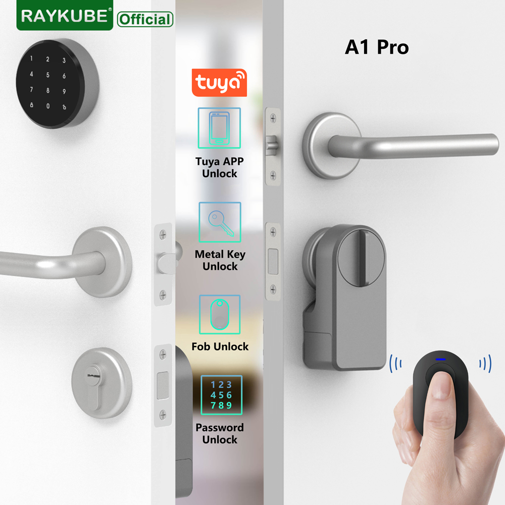RAYKUBE A1 Pro Tuya BEL Smart  - Smart Garden Door Lock recensie en prijs