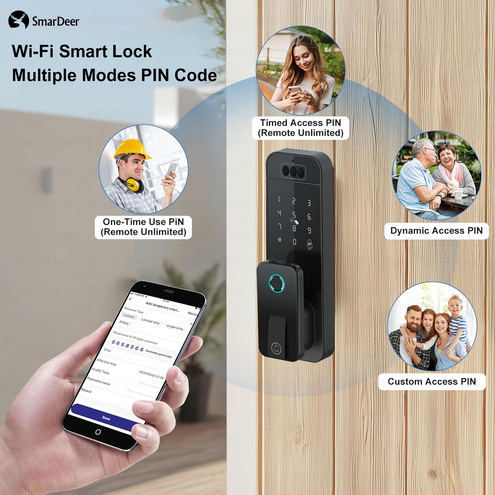 Waterproof Outdoor Smart Door  - Smart Garden Door Lock recensie en prijs