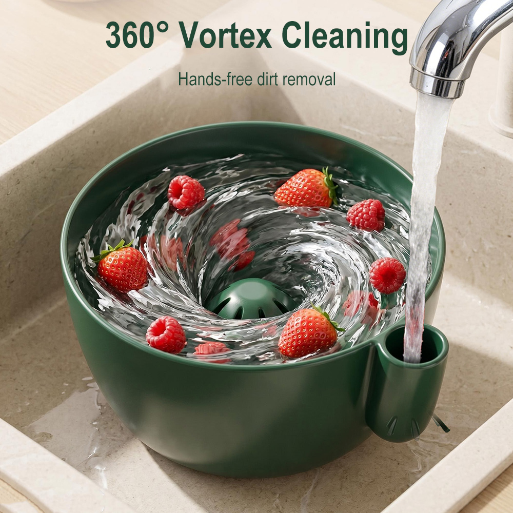 Automatic Swirl Fruit Washing  - Smart Garden Kitchen recensie en prijs
