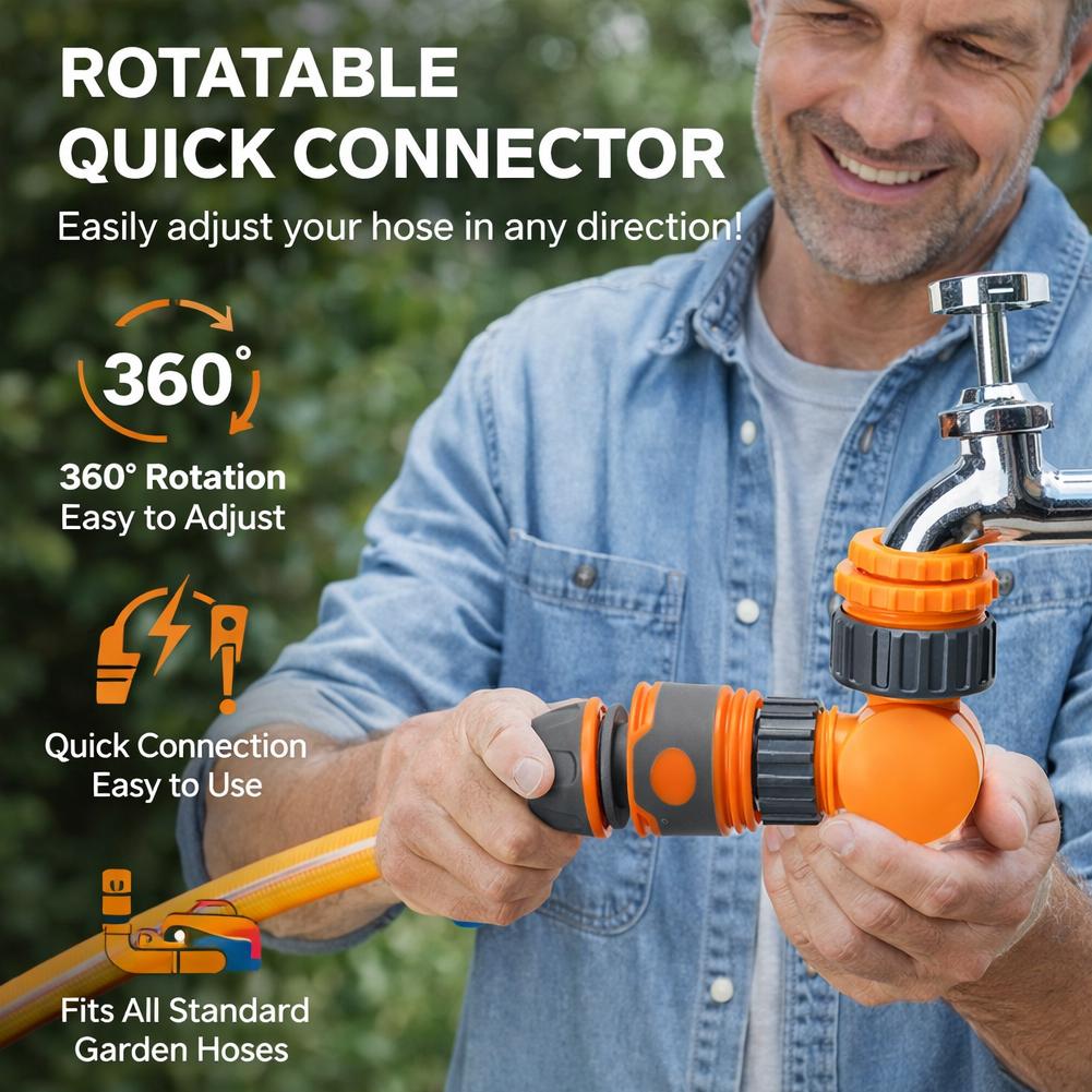 1/2Pcs garden hose connector f - Smart Garden Tap recensie en prijs