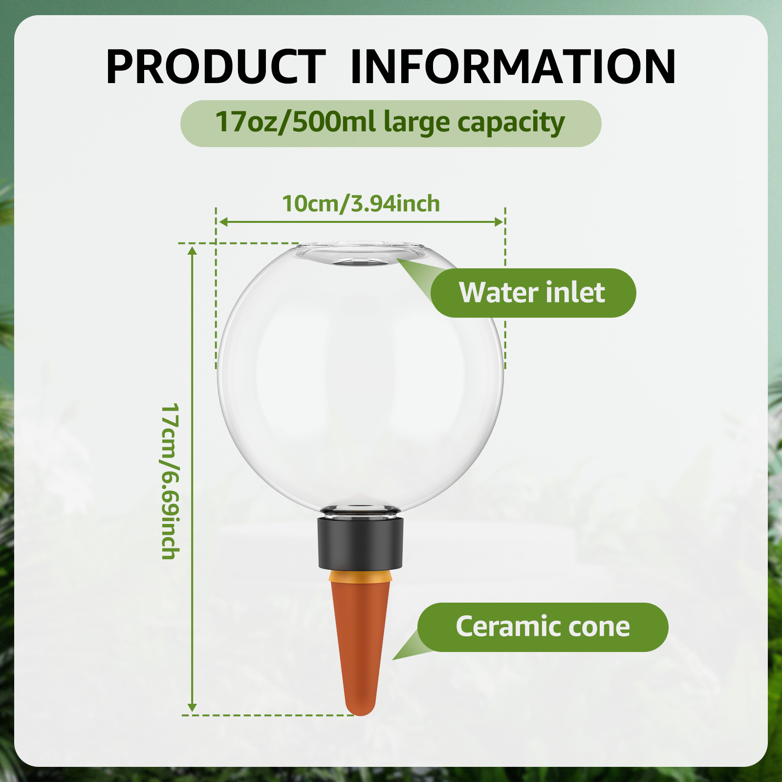 2/4Pcs 500ML Automatic Drip Ir - Smart Garden Sprinkler recensie en prijs