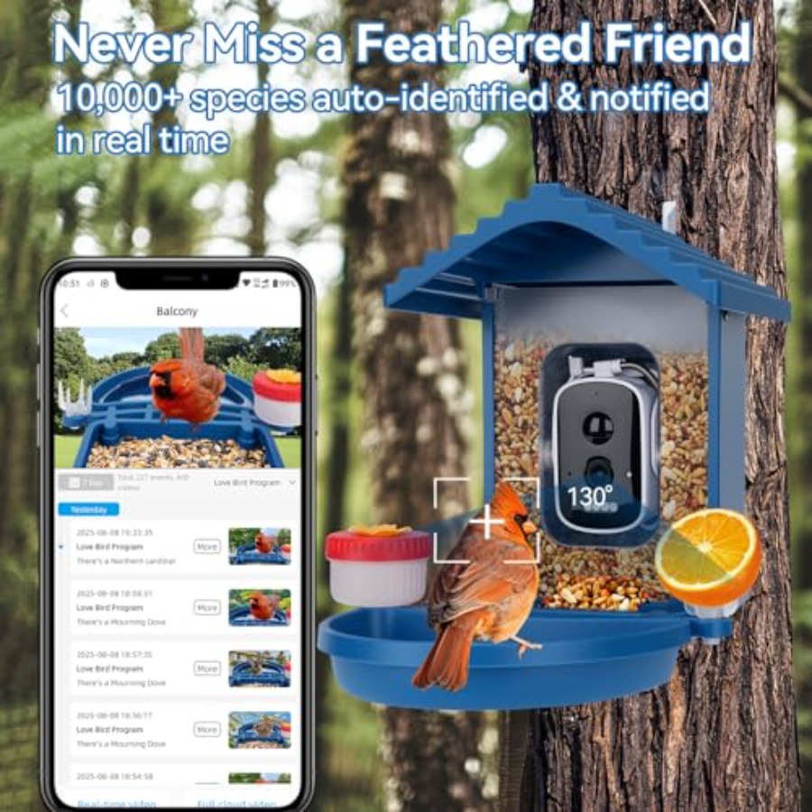 Bird Feeder with Camera Solar  - Smart Garden Ai recensie en prijs