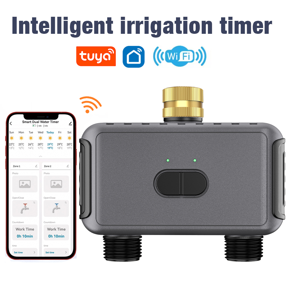Wifi Automatic Water Timer Dua - Smart Garden Sprinkler recensie en prijs