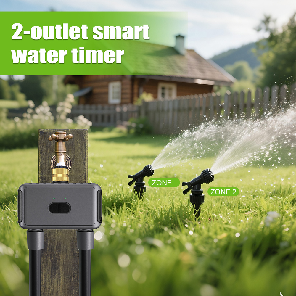 Wifi Automatic Water Timer Dua - Smart Garden Sprinkler recensie en prijs
