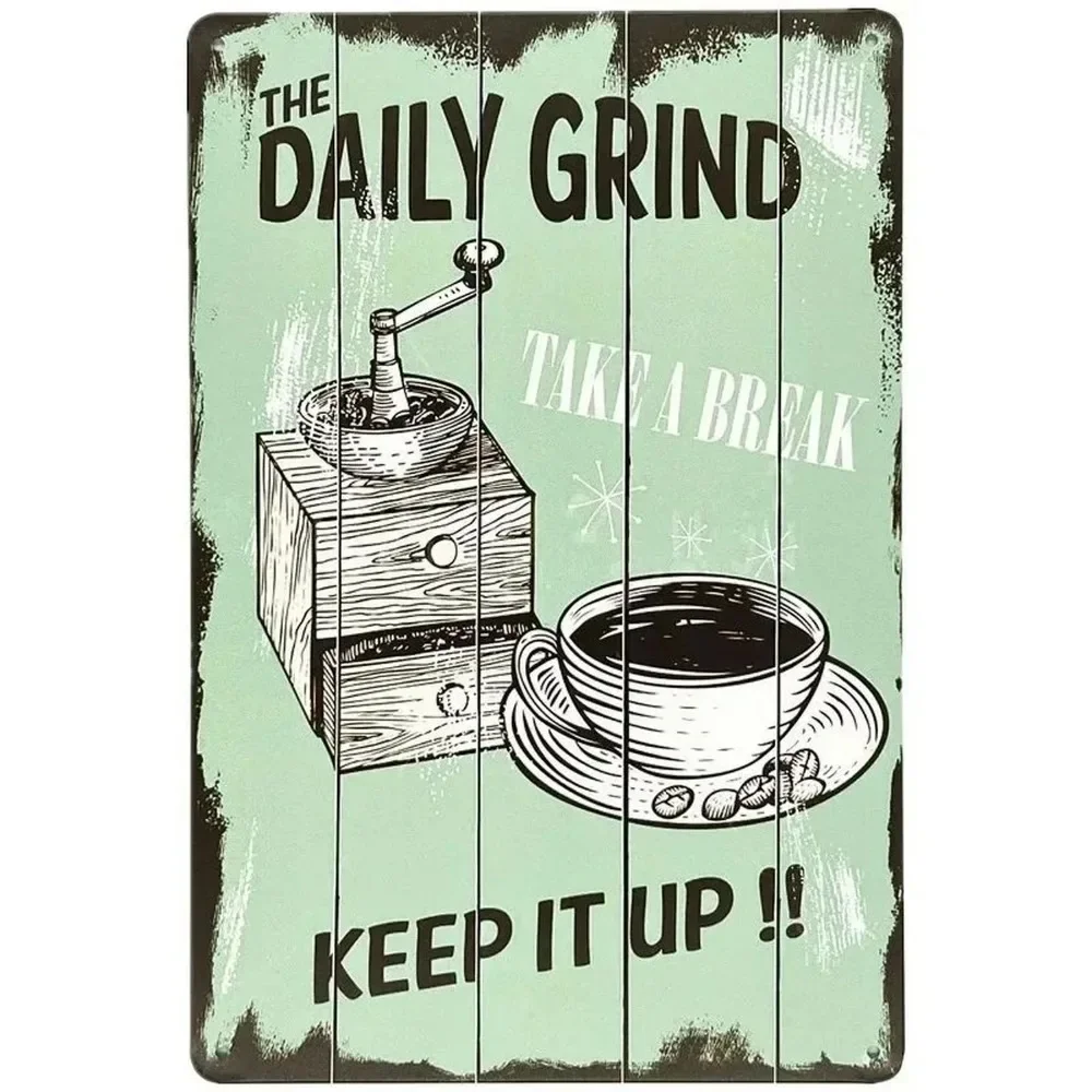 Plaque Metal Signs Drink Coffe - Smart Garden In Home recensie en prijs