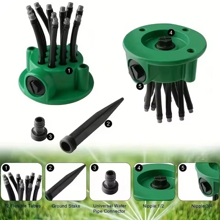 360° Automatic Rotating Garden - Smart Garden Sprinkler recensie en prijs