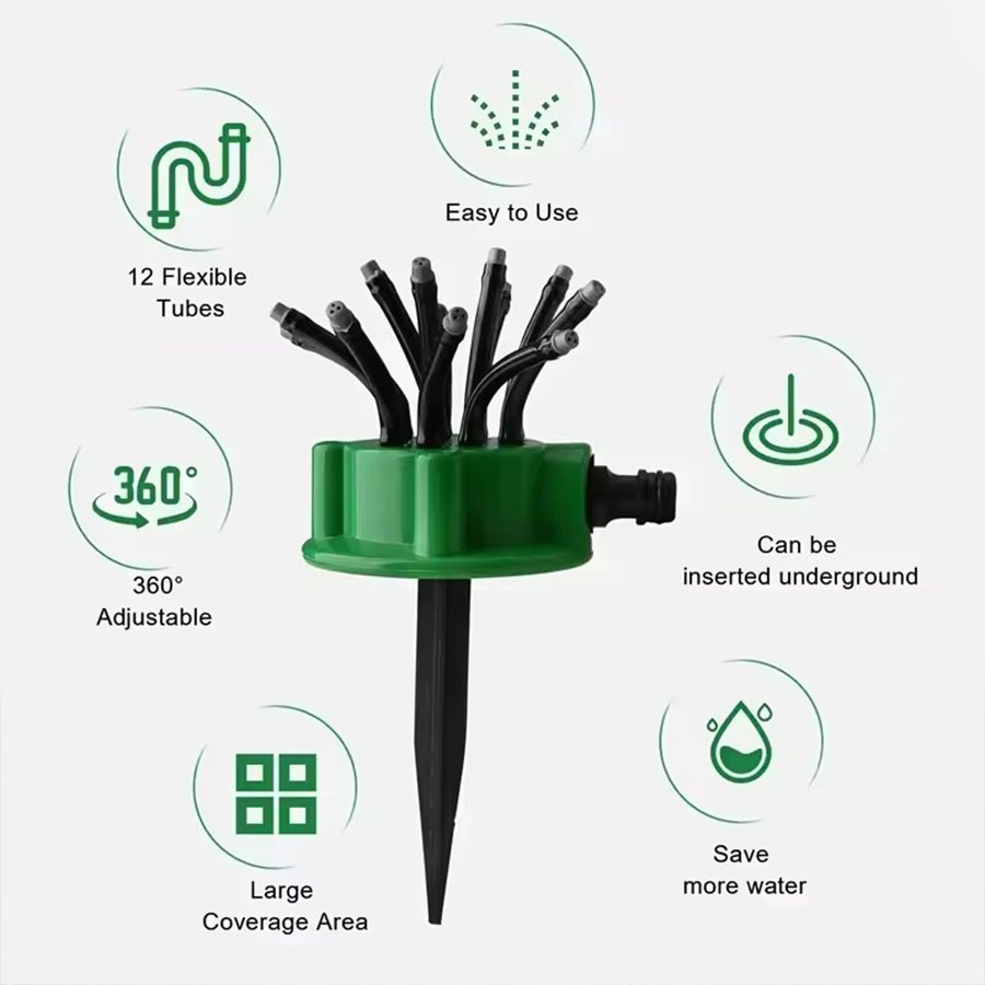 360° Automatic Rotating Garden - Smart Garden Sprinkler recensie en prijs