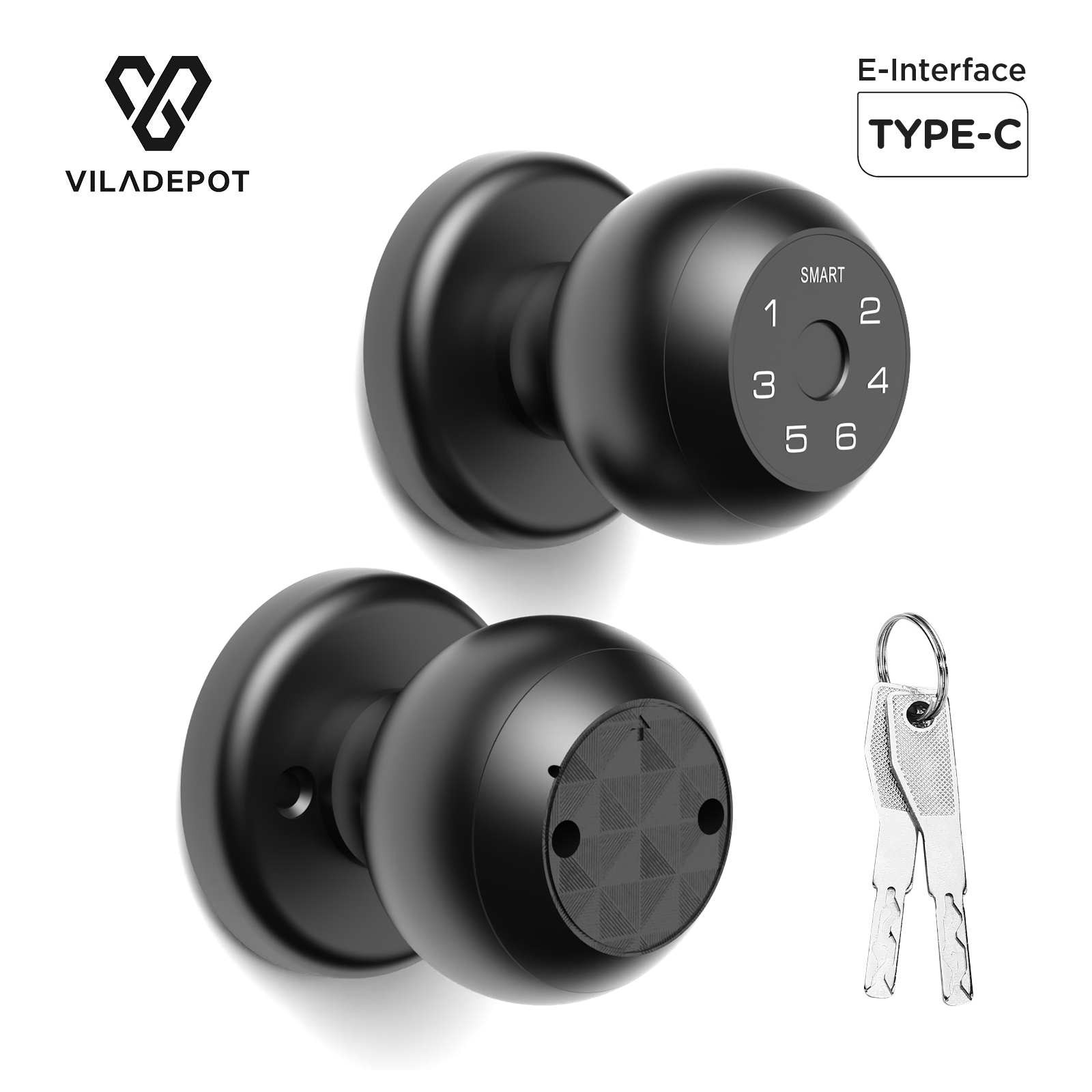 Viladepot Smart Lock Fingerpri - Smart Garden Door Lock recensie en prijs