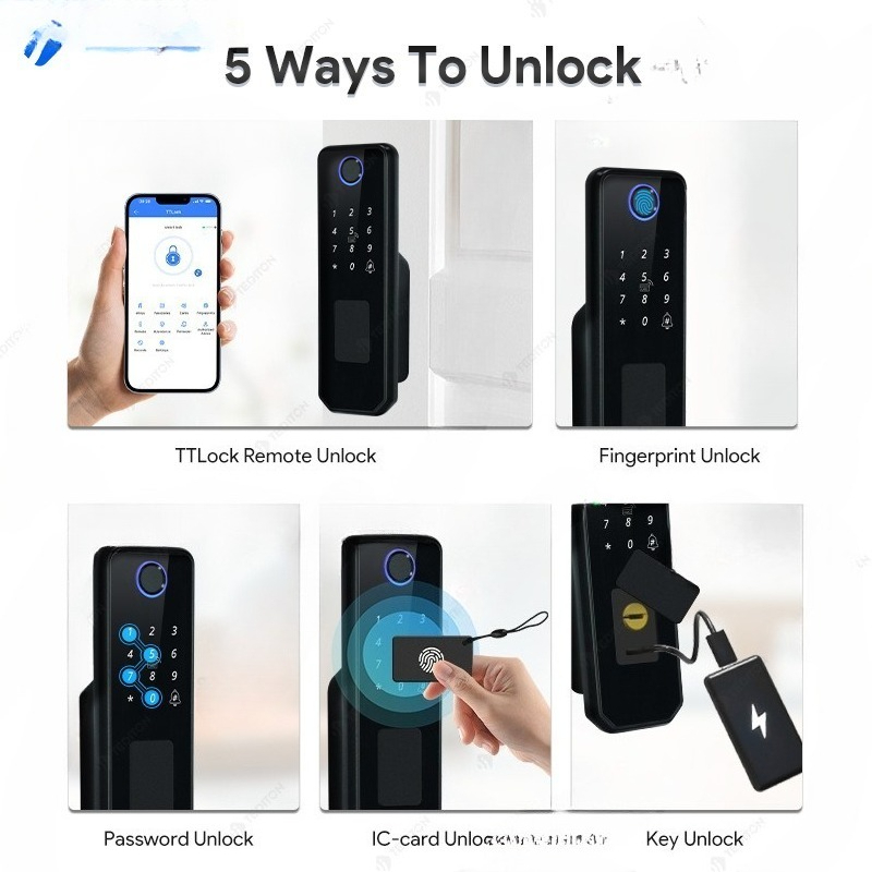 Double-sided fingerprint water - Smart Garden Door Lock recensie en prijs