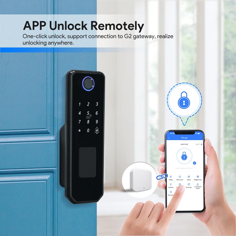 Double-sided fingerprint water - Smart Garden Door Lock recensie en prijs