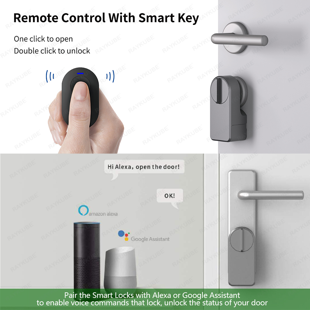 RAYKUBE A1 Pro Tuya BEL Smart  - Smart Garden Door Lock recensie en prijs
