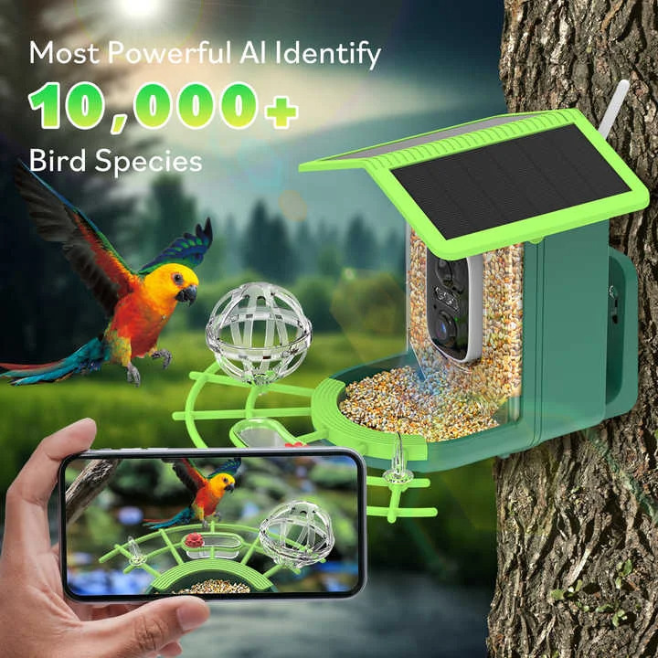 Smart AI Bird Feeder Bird Iden - Smart Garden Ai recensie en prijs