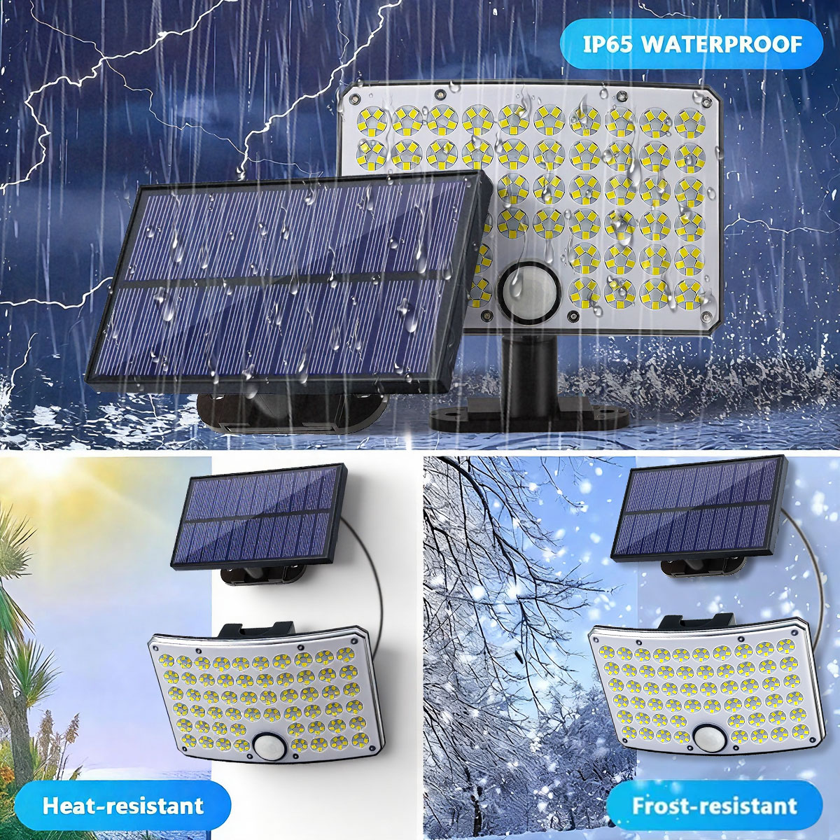 2PCS 280 LED Solar Outdoor Lig - Smart Garden Smart Fence recensie en prijs