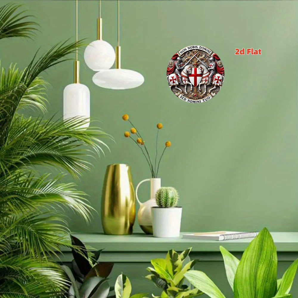 2D Flat Medieval Templar Knigh - Smart Garden In Home recensie en prijs