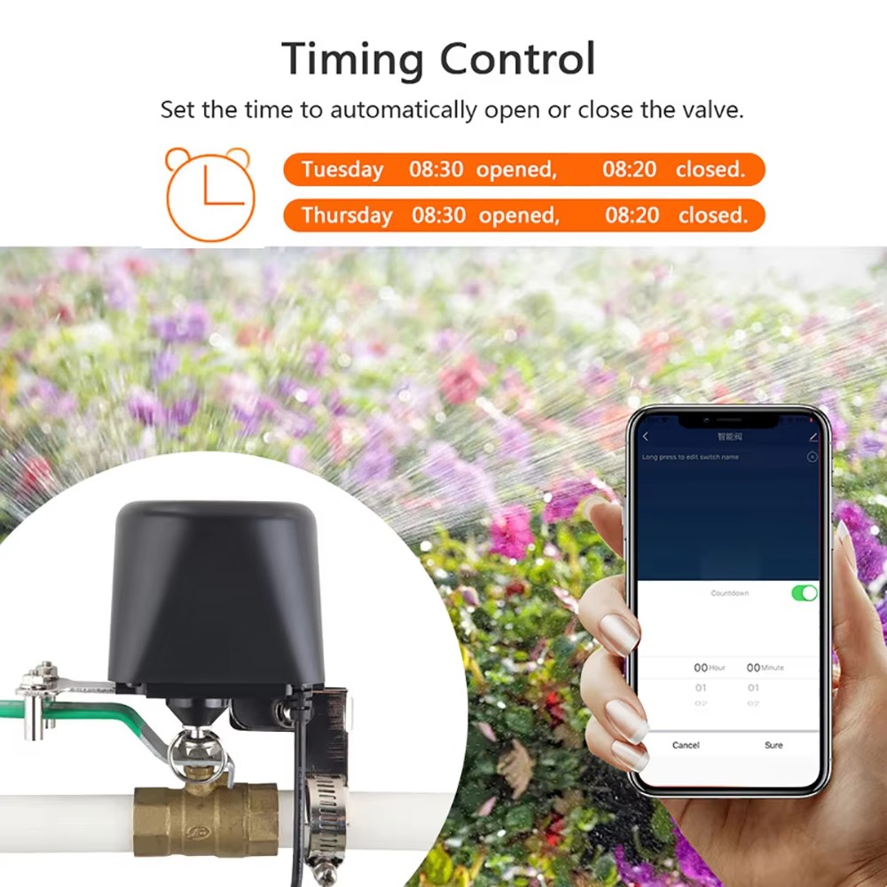 Tuya Zigbee or Wifi Water Valv - Smart Garden Tap recensie en prijs