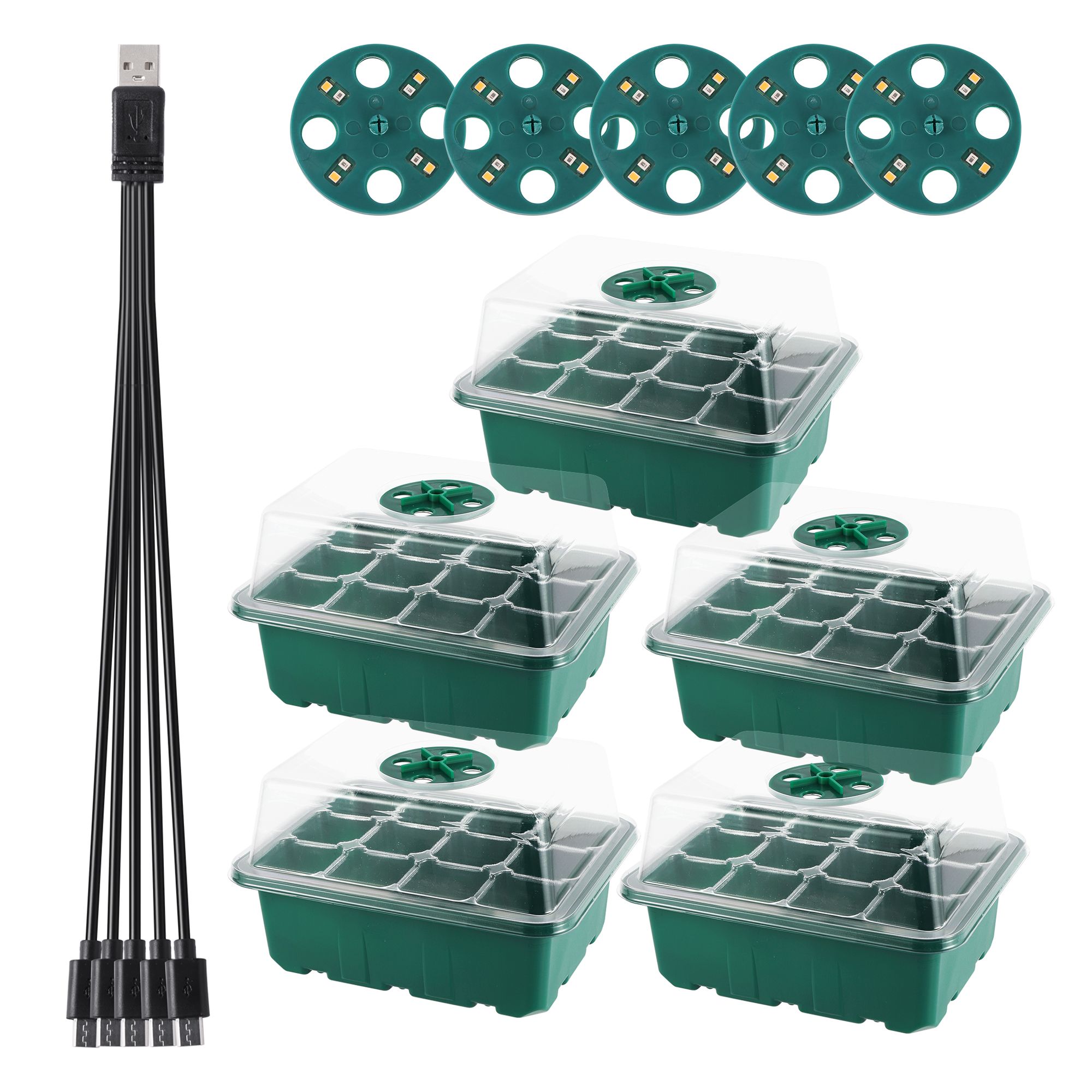 Seed Starter Trays with Grow L - Smart Garden Domes recensie en prijs