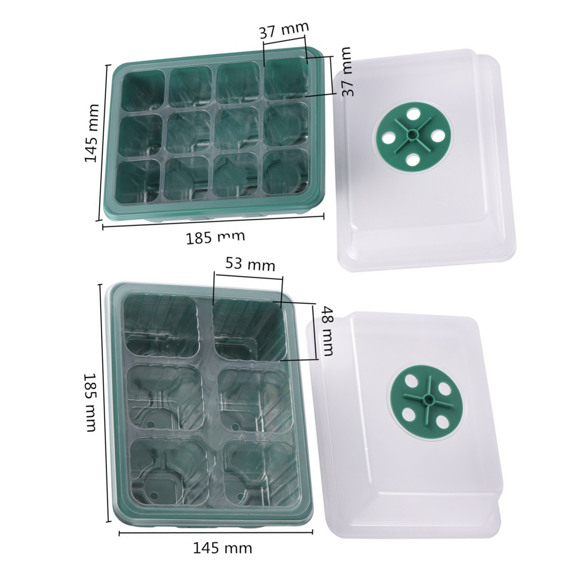 Seed Starter Trays with Grow L - Smart Garden Domes recensie en prijs