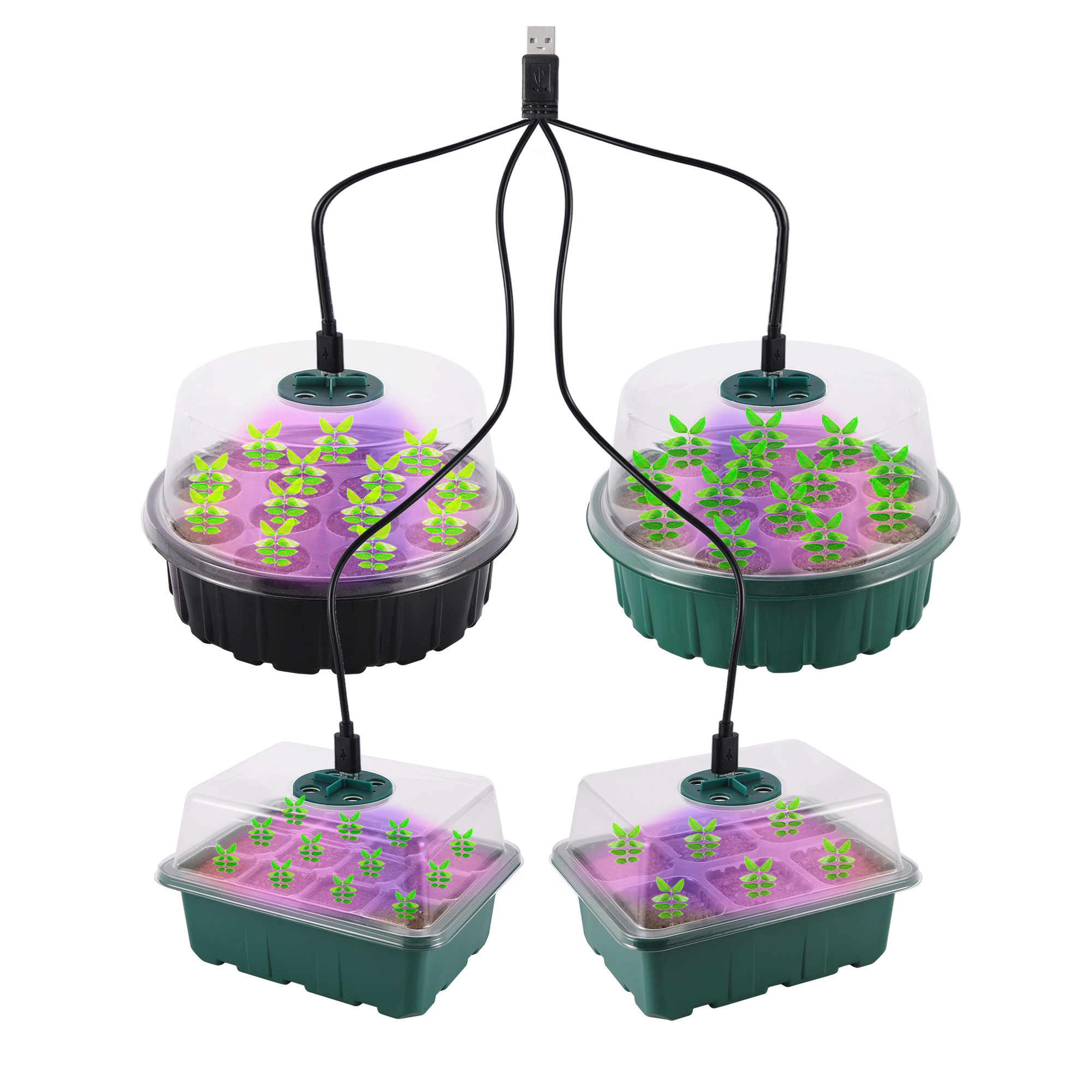 Seed Starter Trays with Grow L - Smart Garden Domes recensie en prijs