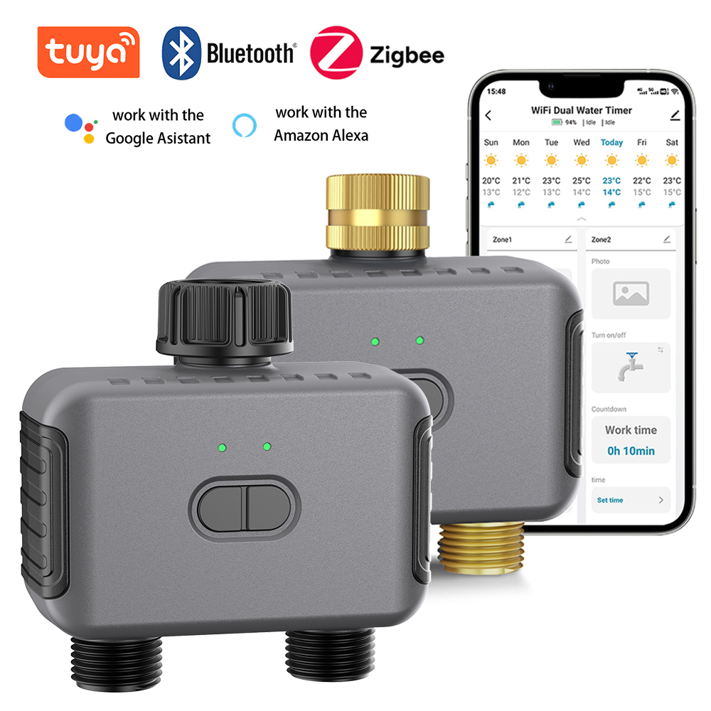 Tuya Smart Dual Water Timer Bl - Smart Garden recensie en prijs