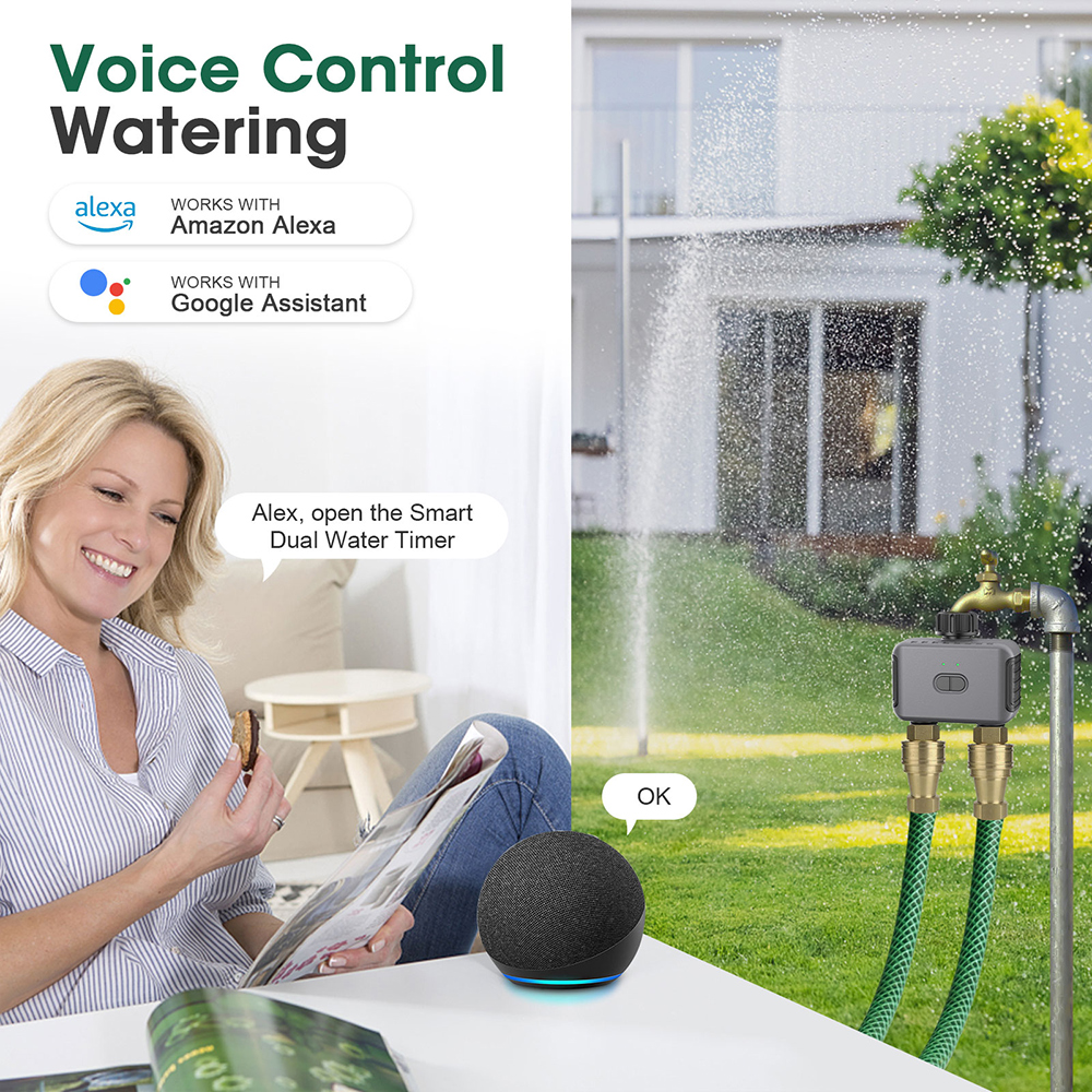 Tuya Smart Dual Water Timer Bl - Smart Garden recensie en prijs