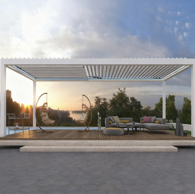 Aluminum Venetian Pergola,Elec - Smart Garden Construct recensie en prijs