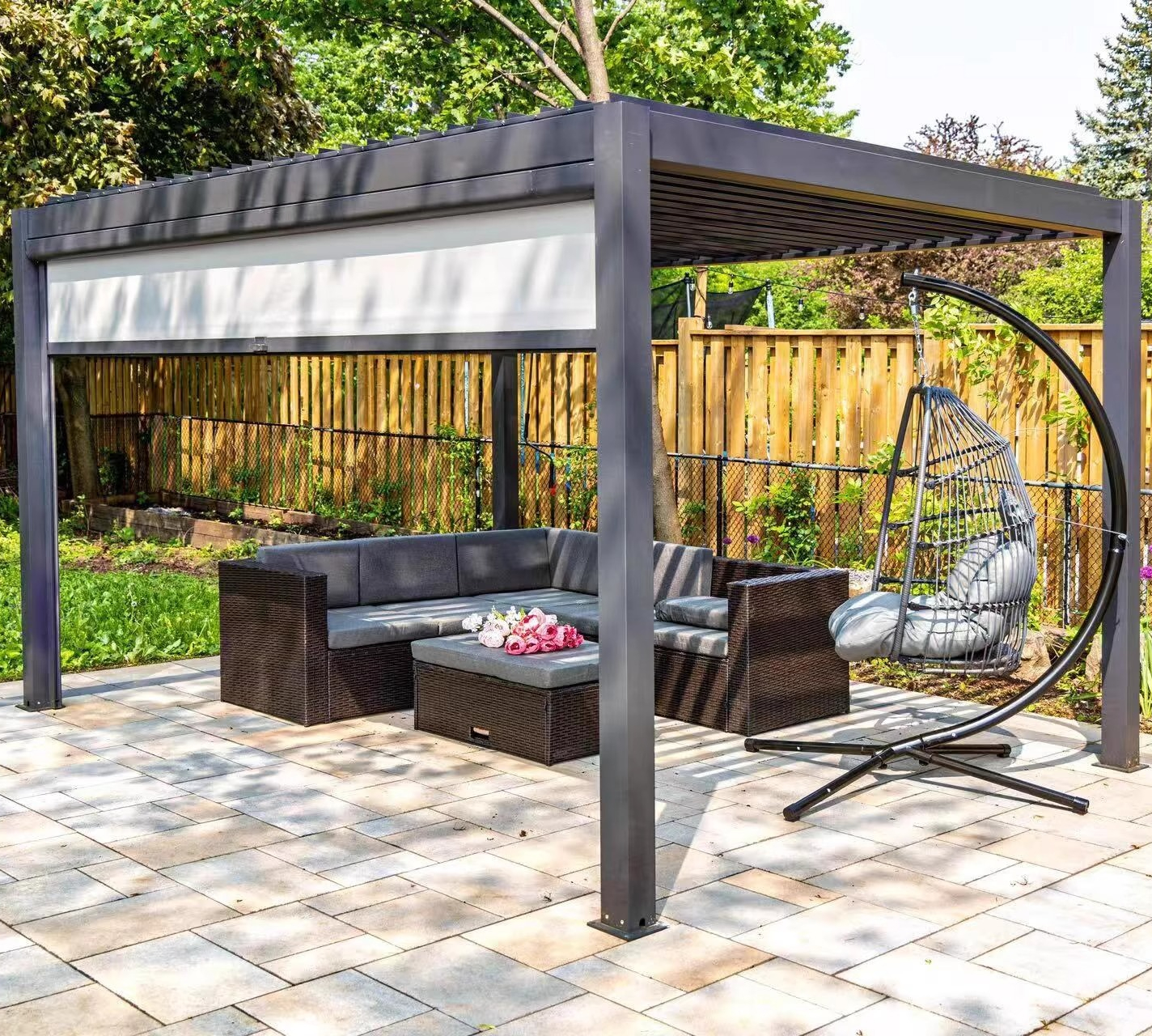 Aluminum Venetian Pergola,Elec - Smart Garden Construct recensie en prijs