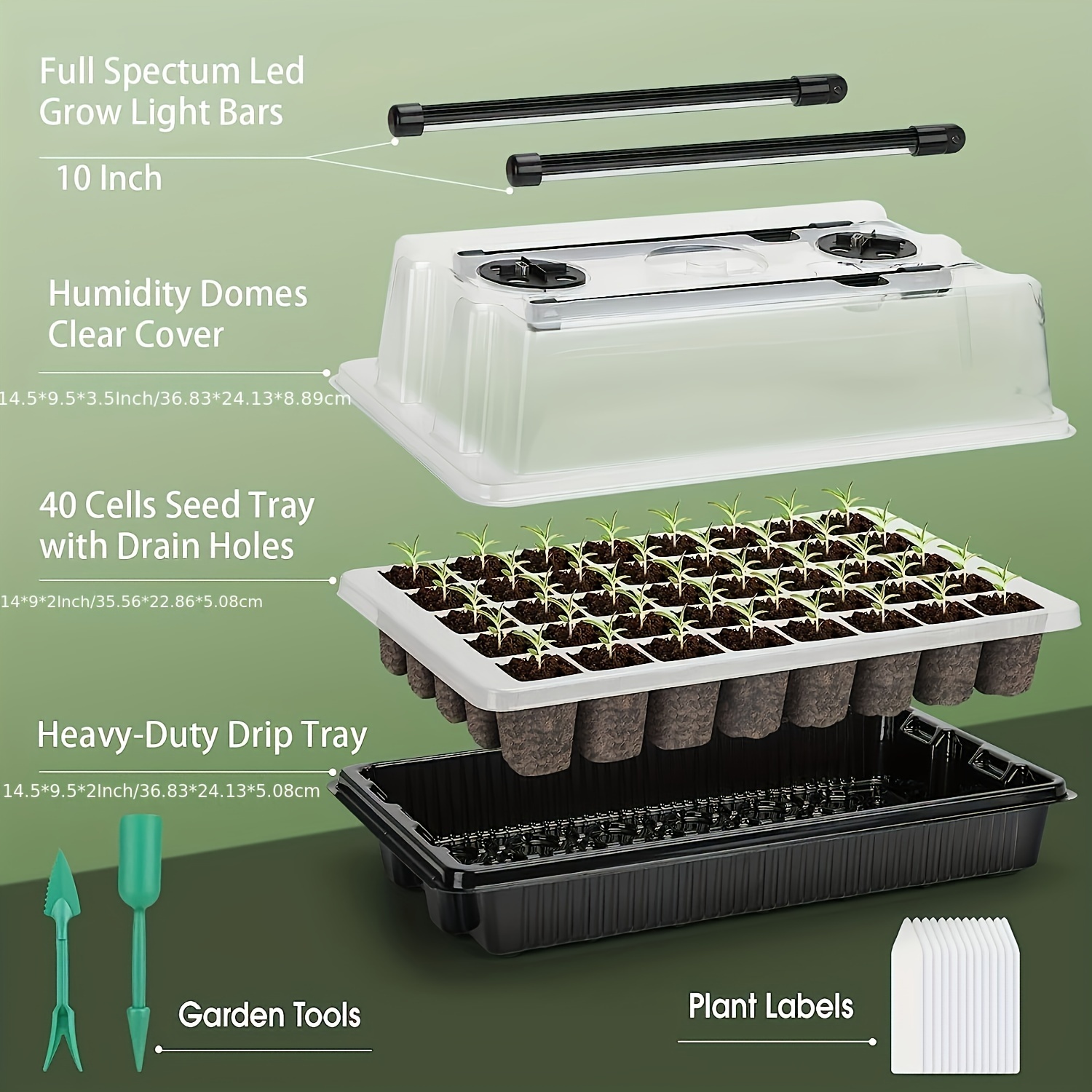 40/Cell Seed Starter Kit with  - Smart Garden Domes recensie en prijs