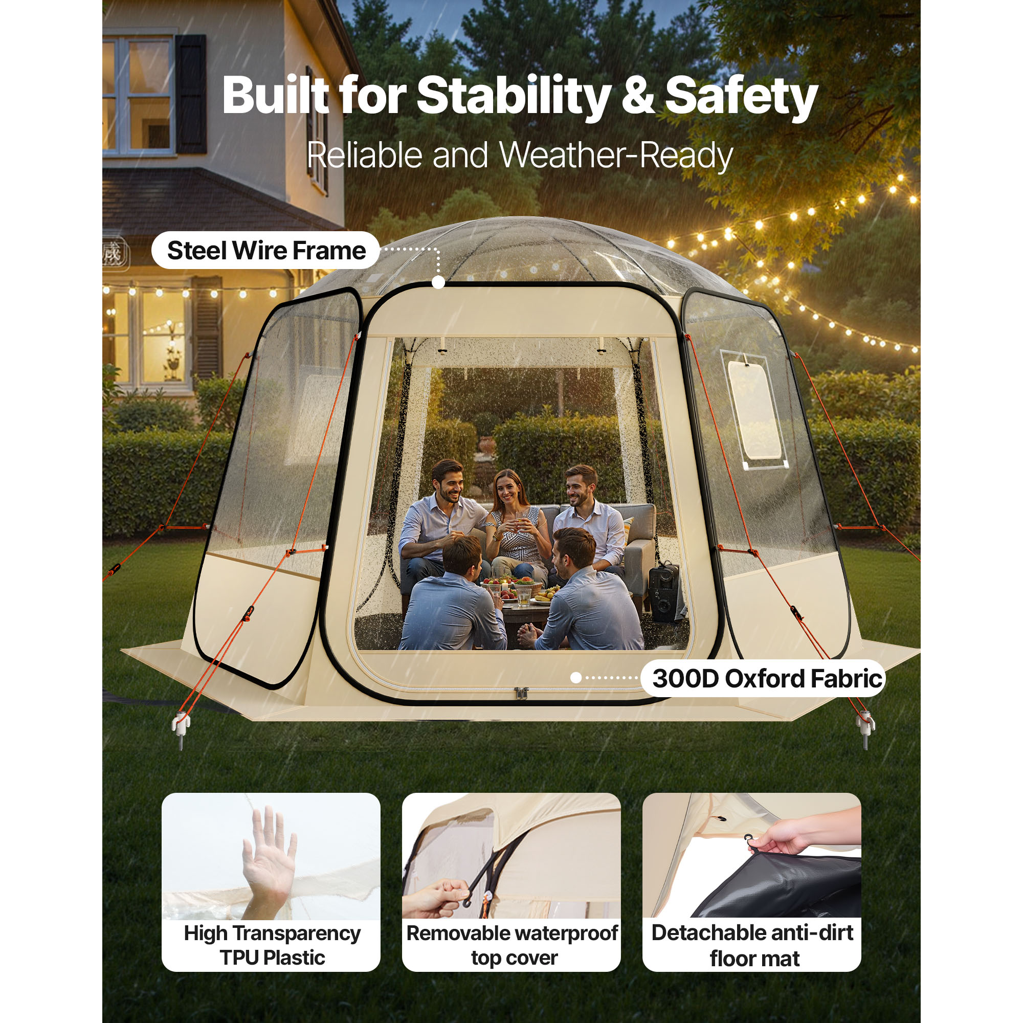 SucceBuy Pop up Bubble Tent Wa - Smart Garden Domes recensie en prijs