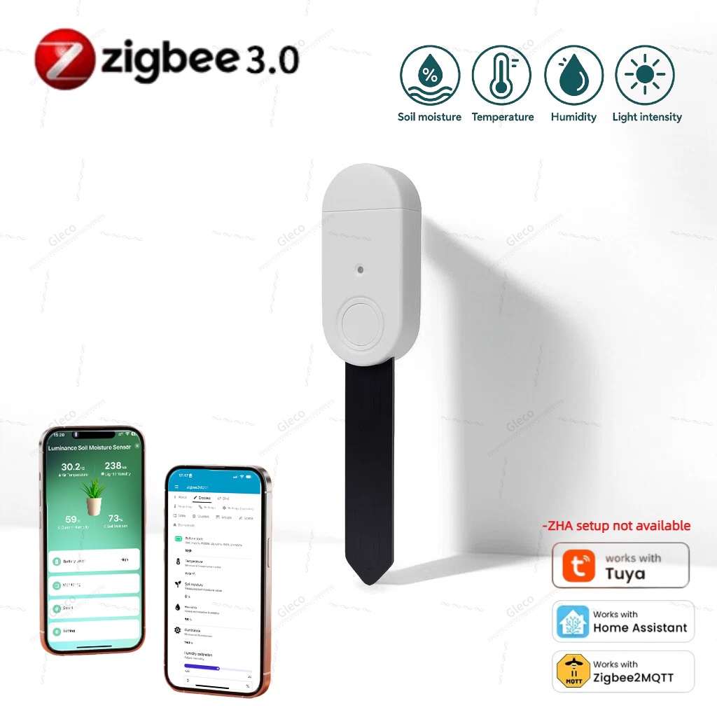 4in1 Zigbee Soil Moisture Temp - Smart Garden Tools recensie en prijs