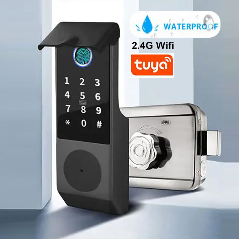 Wifi Tuya Smart Lock Waterproo - Smart Garden Gate recensie en prijs