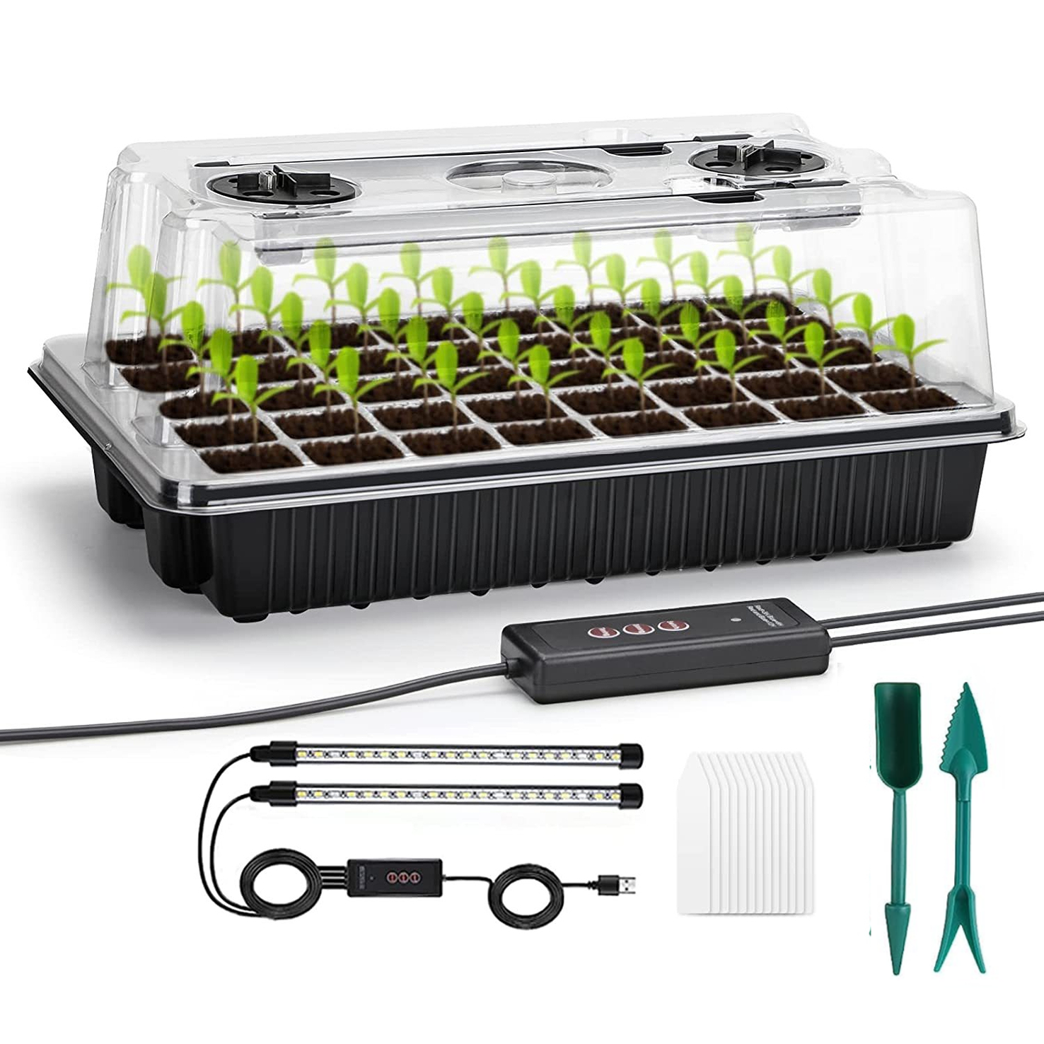 1 Set, Seed Starter Trays With - Smart Garden Domes recensie en prijs