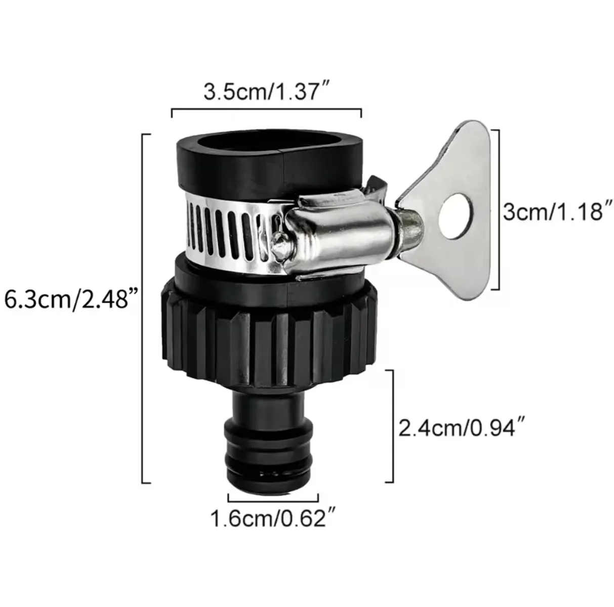 2pcs Durable Universal Water F - Smart Garden Tap recensie en prijs
