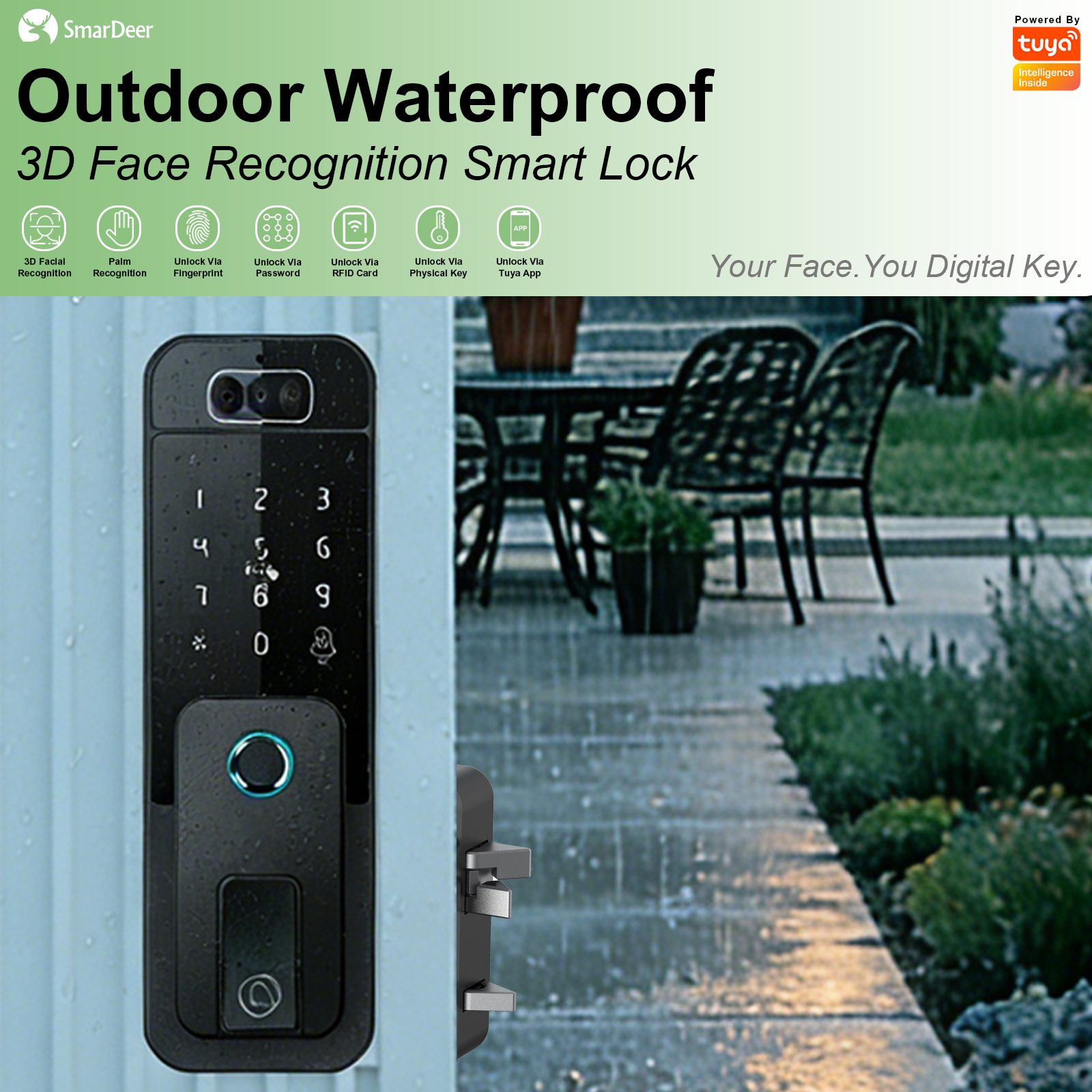 SmarDeer Garden Gate Smart Loc - Smart Garden Gate recensie en prijs