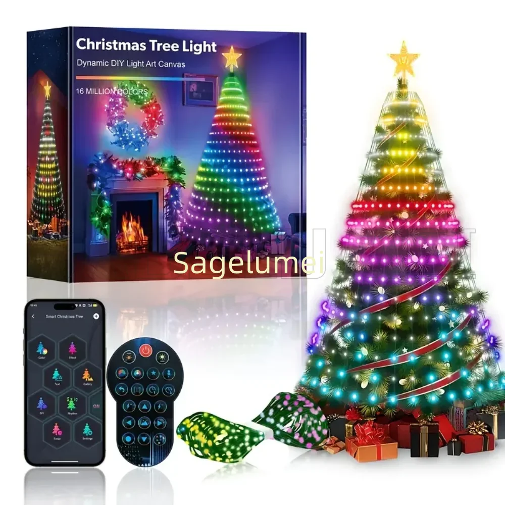 RGBIC 400LEDs Christmas Lights - Smart Garden Lights Uk recensie en prijs