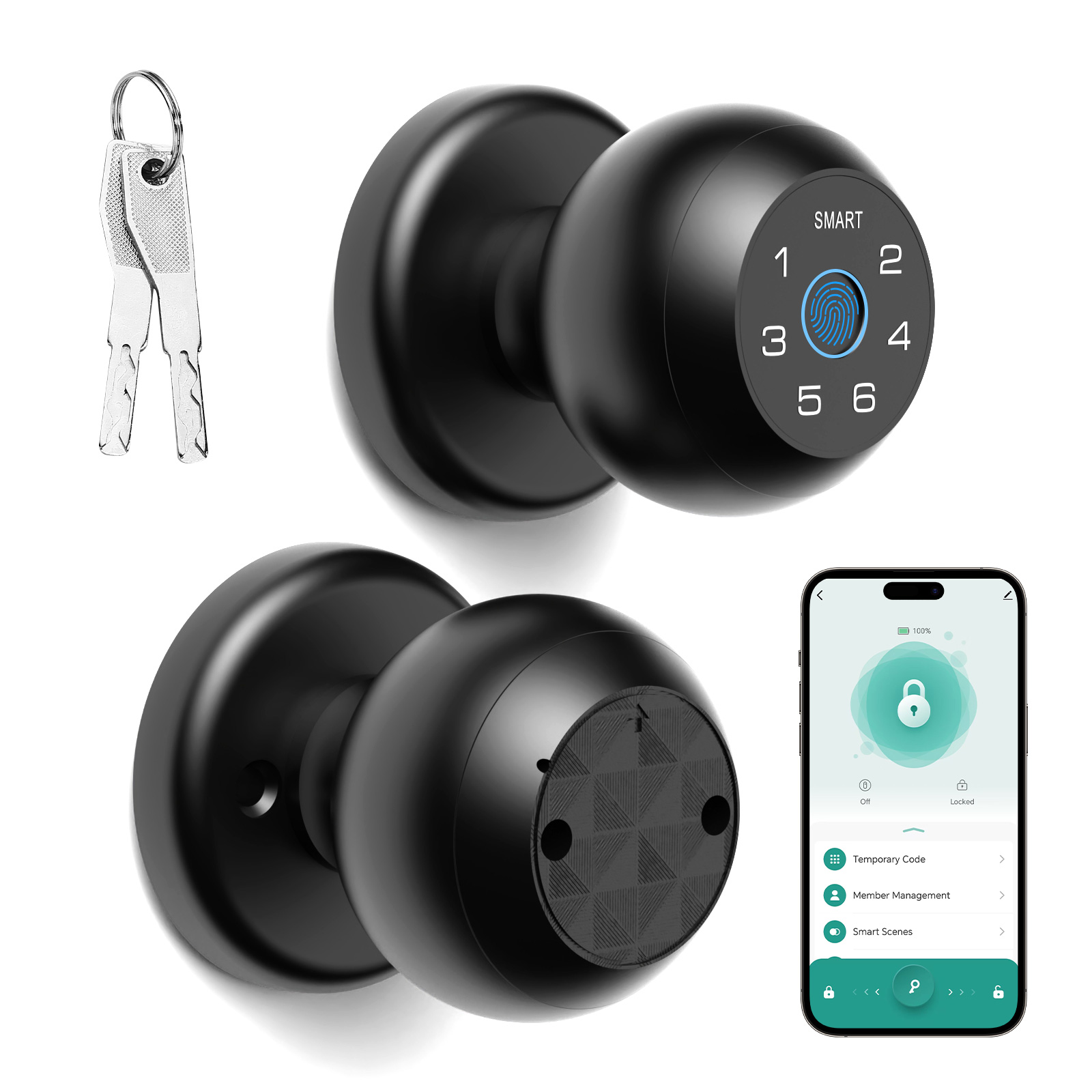 Viladepot Smart Lock Fingerpri - Smart Garden Door Lock recensie en prijs