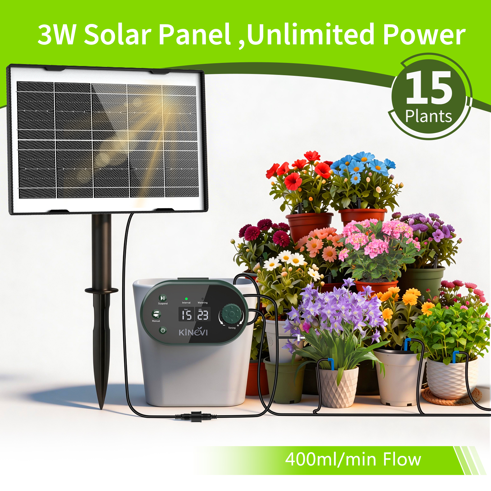 Solar Irrigation System Automa - Smart Garden Kitchen recensie en prijs