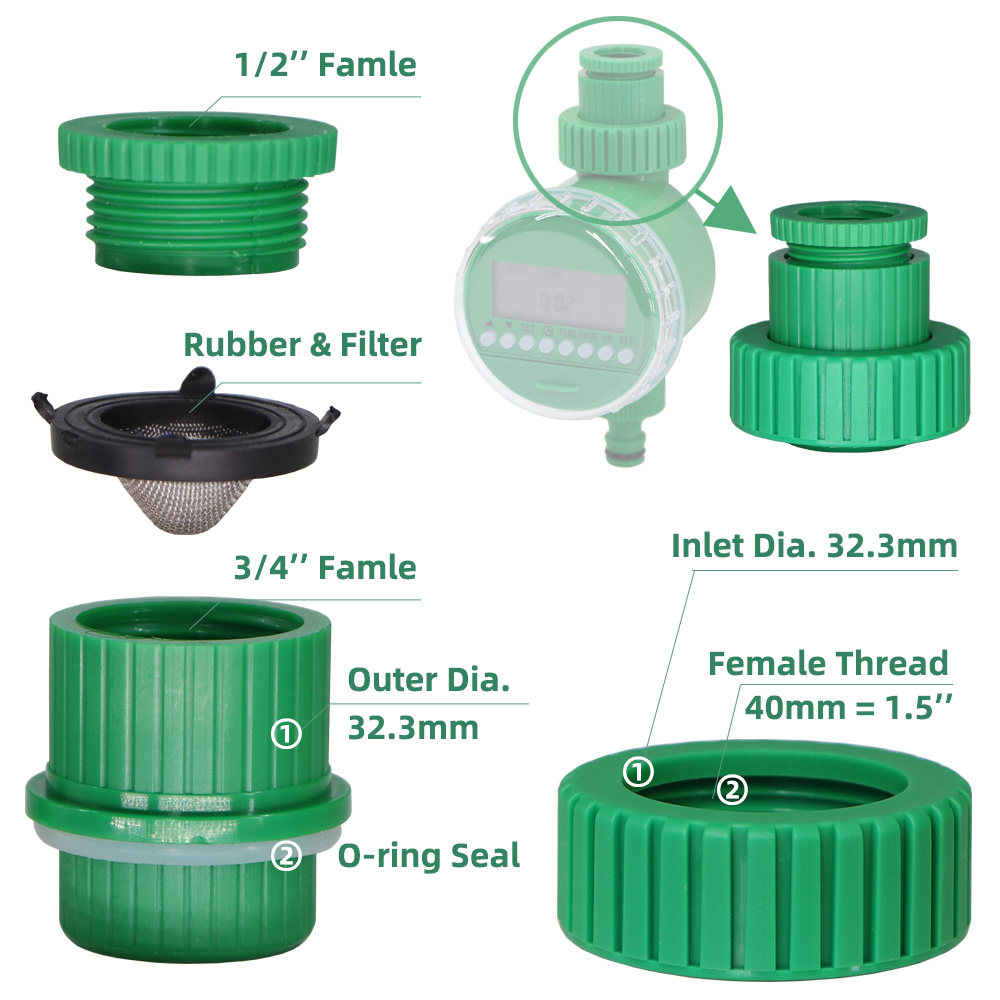 MUCIAKIE 1/2'' 3/4'' Tap Conne - Smart Garden Tap recensie en prijs