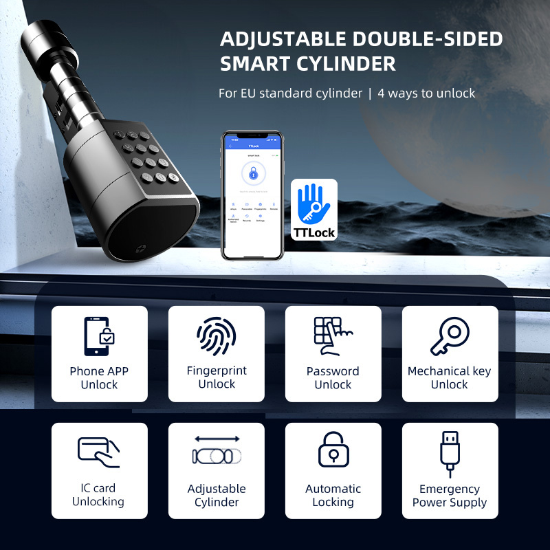 Smart Euro Cylindrical Door Lo - Smart Garden Door Lock recensie en prijs
