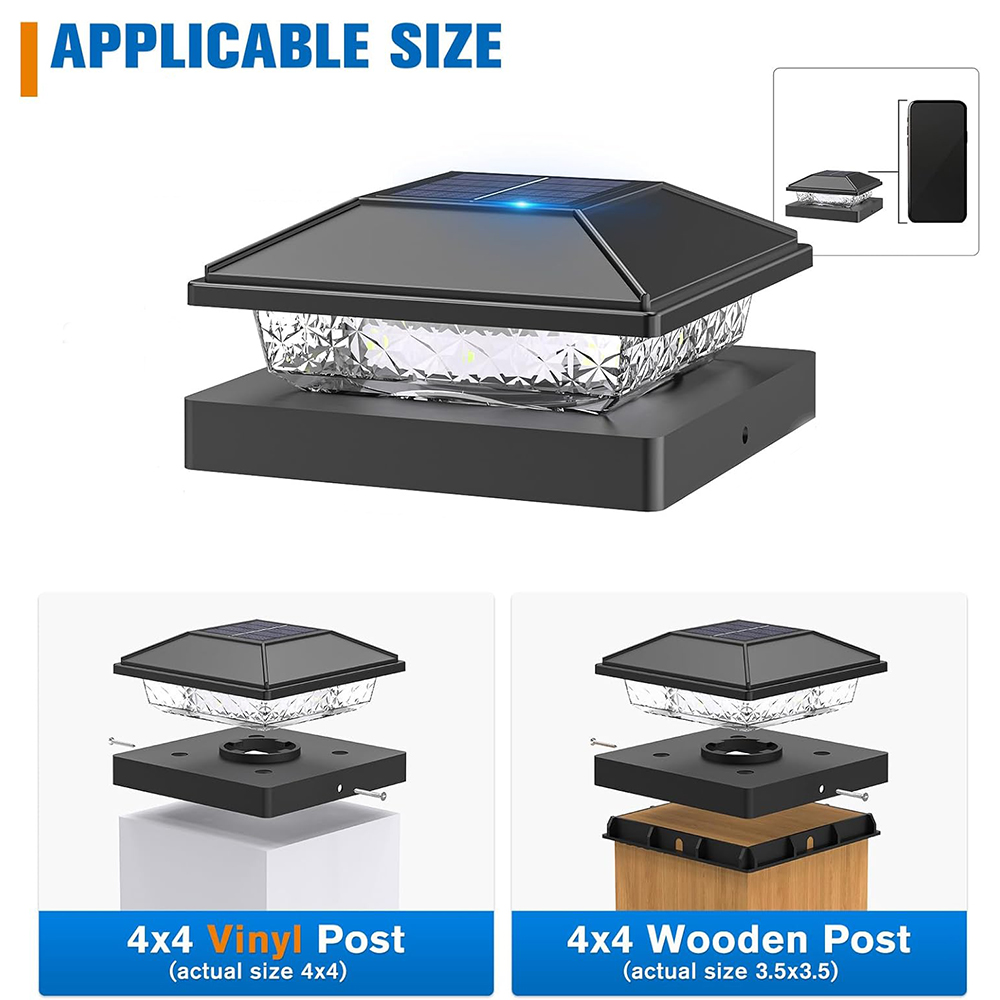 6/12X Outdoor Solar Post Cap L - Smart Garden Smart Fence recensie en prijs