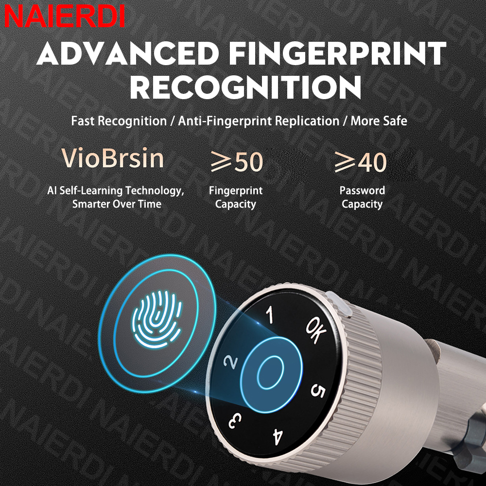 NAIERDI Smart Lock Cylinder Tu - Smart Garden Door Lock recensie en prijs