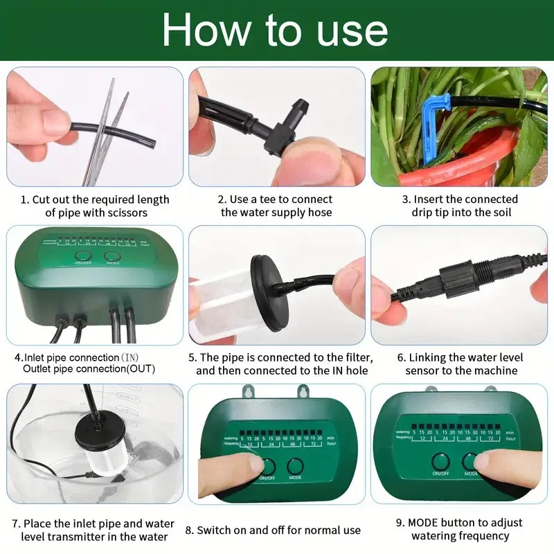 Solar Intelligent Irrigation K - Smart Garden Sprinkler recensie en prijs