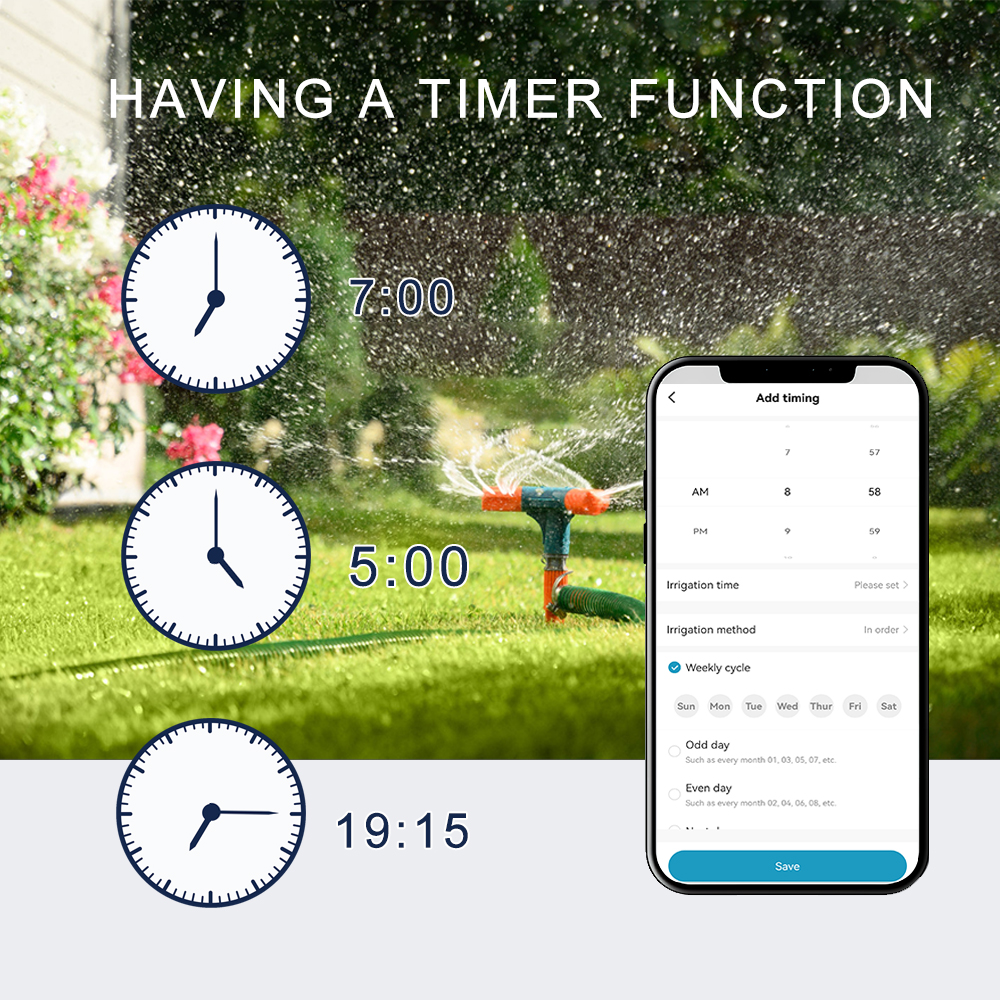 8 Zones Wifi Tuya Smart Garden - Smart Garden Sprinkler recensie en prijs
