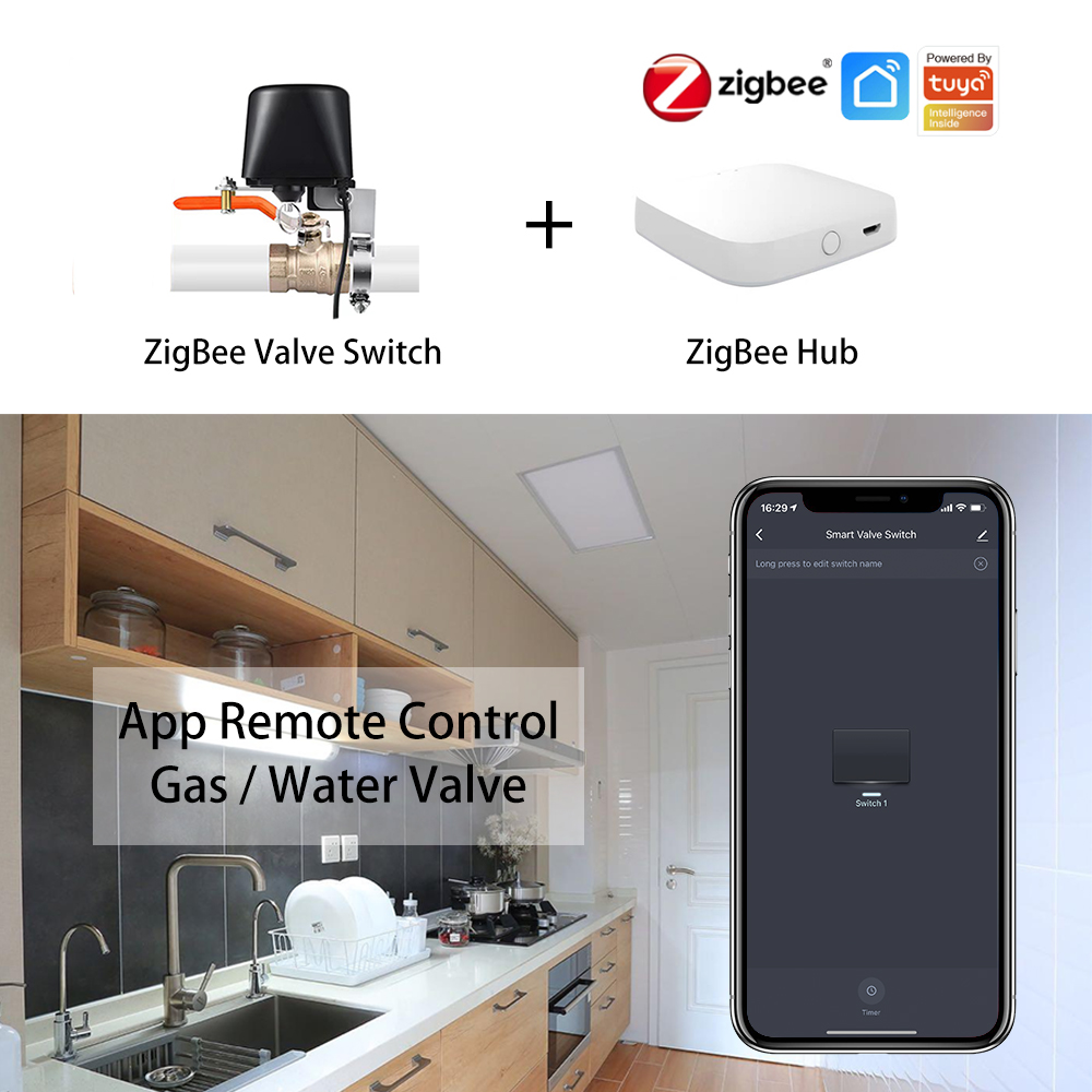 ZigBee Water/Gas Valve Remote  - Smart Garden Gate recensie en prijs