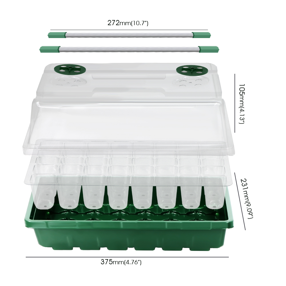 New Seed Starter Trays with Hi - Smart Garden Domes recensie en prijs