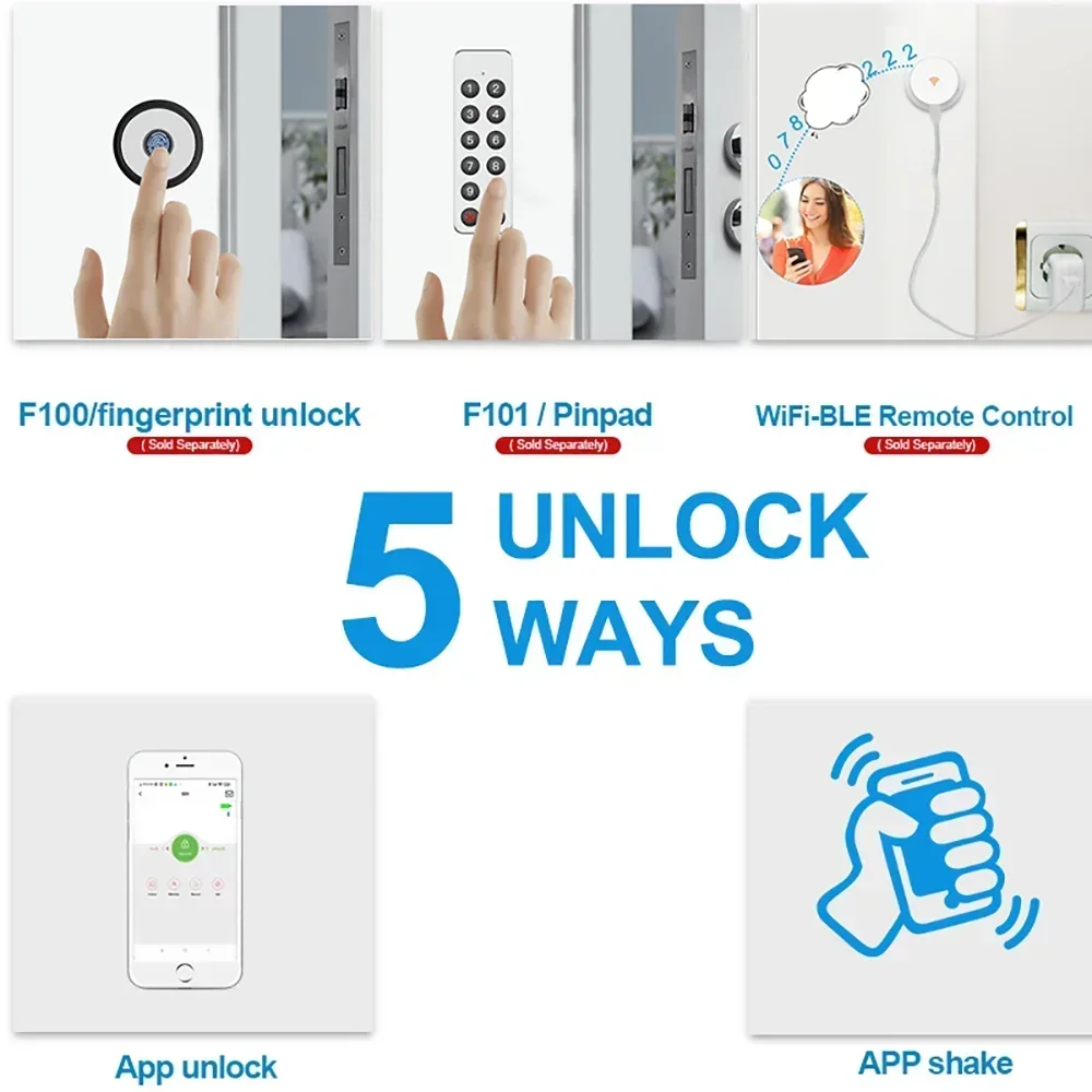 Tuya Wehere App M532 Smart Doo - Smart Garden Door Lock recensie en prijs