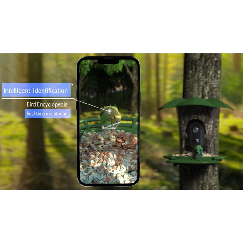 Solar AI Smart Bird Feeder Bir - Smart Garden Ai recensie en prijs